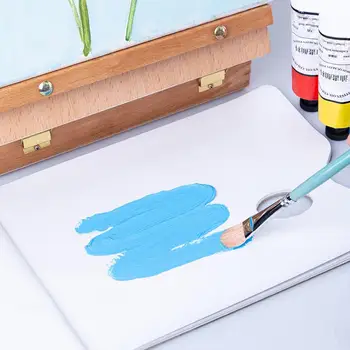 Materiale de pictura de Hârtie de Unică folosință Lavabil Paleta de Culori de 36 de Coli De Hârtie de Culoare Guașă, Acrilic Tonifiere pentru copii studenți