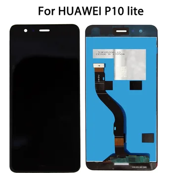 De Top AAA Nici un Pixel Mort Pentru HUAWEI P10 Lite 5.2 inch ORIGINAL ecran LCD Ecran cu Afișare Cadru de Înlocuire a Cristalinului Pantalla