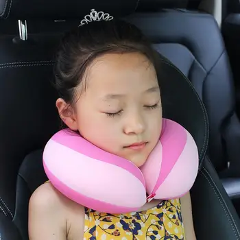 Copilul Perna de Mașină în formă de U Pernă de Călătorie Pernă pentru Gât Acasă Cadou Formă de U Auto Tetiera Newbron Suport Cap Pentru Copii