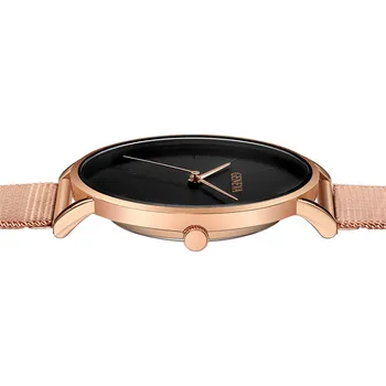 Ultra-subțire doamnelor ceas 2020 iubitor de ceas de lux Saat aur roz a ochiurilor de plasă din oțel inoxidabil doamnelor ceas de sex feminin de sex masculin ceas Relogio
