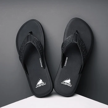 2020 Pantofi de Vara Non-alunecare, Baie, Papuci de casă Confortabil Pantofi Casual Negru Și Alb EVA Bărbați Papuci Sandale de Plaja Pentru Barbati