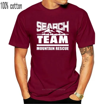 2020 Barbati Tricou de Moda SAR de Căutare-Salvare ECHIPA salvamont Ecran Imprimate T-Shirt NEGRU T Shirt