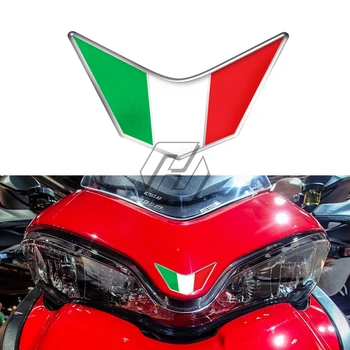 3D Rășină Motocicleta Carenaj Fata Decalcomanii Italia Autocolant Caz pentru Ducati 959 969 1199 1299 PANIGALE V4 S R SUPERSPORT