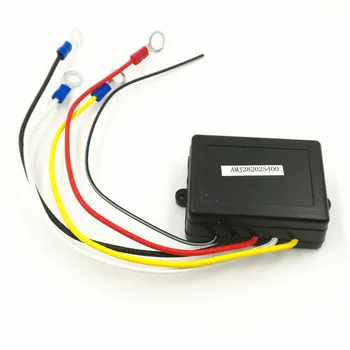 Troliu cu Telecomanda Wireless Set Kit galben pentru Bulldog pentru Jeep SUV Offroad ATV 12V Control de la Distanță(6.5)