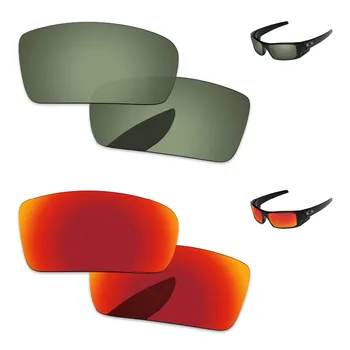 Focul Roșu și Verde, Negru, 2 Perechi Polarizat Lentile de Înlocuire Pentru Gascan ochelari de Soare Cadru UVA si UVB
