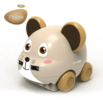 Rockwoo Multi-funcția 1:32 desen Animat Mouse-ul/Forma de Bufnita pentru a Evita Obstacolele Urmați Pista RC Masina de Jucărie pentru Copii