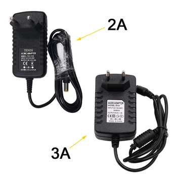 Convertor de putere Adaptor de Alimentare UE NE Plug AC 100-240V-DC 12V 2A 3A 5A Trecerea Transformator Încărcător pentru Benzi cu LED-uri de Lumină CCTV