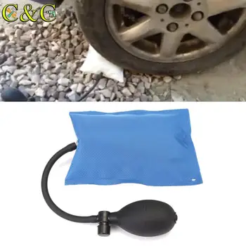 Rășină De Cauciuc Albastru Gonflabile Shim Pompa De Aer Tampon De Intrare Pană Geanta Pentru Automobile Acasă Ușa Windows