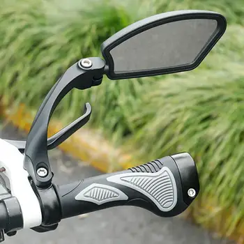 Nou 1 buc Biciclete Oglindă Universal din Oțel Inoxidabil Obiectiv Ghidon MTB Biciclete Oglindă în condiții de Siguranță Oglinda Retrovizoare Biciclete, Accesorii pentru Biciclete