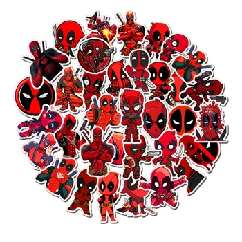 35 Marvel Autocolante De Desene Animate Anime Autocolant Impermeabil Spider-Man, Deadpool Autocolant Chitara Laptop Bagaje Copii Mașini De Jucărie Autocolant