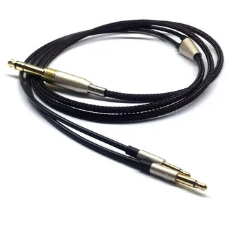 Înlocuirea Audio upgrade de Cablu Pentru Denon AH-D7100 D600 Căști Negru 1,5 m/4,5 ft
