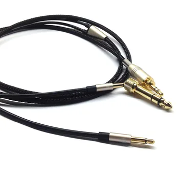 Înlocuirea Audio upgrade de Cablu Pentru Denon AH-D7100 D600 Căști Negru 1,5 m/4,5 ft