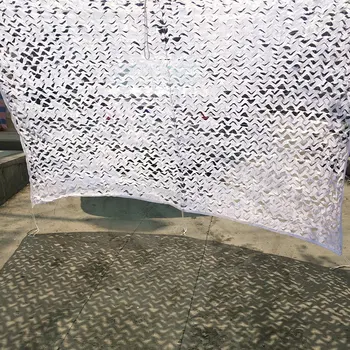 Consolidarea Alb Ascunde Plasă de Camuflaj Net Militare pentru Gradina Pergola Umbrire Foișor în aer liber Tent 2x4 3x3 3x4 2x7 2x5 4x4 3x5