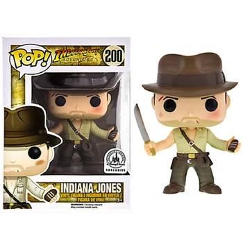 Funko pop Indiana Jones #199 200 De Vinil păpuși Jucării de Acțiune Cifre brinquedos Modelul de Colectare pentru Copii cu cutie de cadouri
