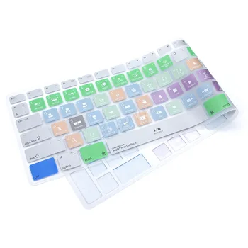Final Cut Pro X taste Design Capac Tastatură Piele Pentru Apple, cu Tastatură Numerică cu Fir USB pentru iMac G6 DesktopPC cu Fir