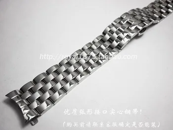 Cinci margele Solide din Oțel Inoxidabil Watchbands Argint 18mm 19mm 20mm 21mm 22mm 23mm Metal Trupa Ceas Curea Încheietura Ceasuri Brățară