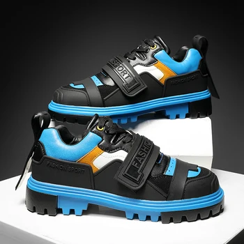 Elegant Design Schemă de Culori Adidași Bărbați Respirabil Pantofi sport pentru Barbati Confortabil Fund Gros de Călătorie de Mers pe jos Pantofi Sport