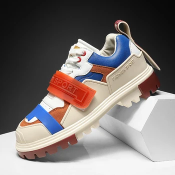 Elegant Design Schemă de Culori Adidași Bărbați Respirabil Pantofi sport pentru Barbati Confortabil Fund Gros de Călătorie de Mers pe jos Pantofi Sport
