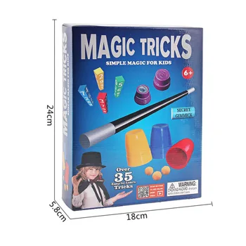 Noi, Amuzante Junior Set de Magie pentru Copii, Magie, Trucuri Jucarii pentru Copii Magia Puzzle Kit de jucarii pentru copii baieti Magic Efectuarea Prop