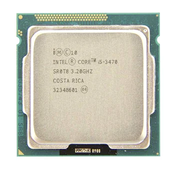 Intel Core i5-3470, i5 3470 ГГц четырехъядерный процессор 77W Processor (6M Cache, 3.2 GHz) LGA1155 calculator PC Desktop CPU
