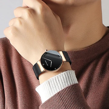 De Vară 2020 Nou Model de Ceas de Bărbaților Non-automată Încheietura Ceas pentru Bărbați de Moda de Lux Plasă de Oțel Cuarț Ceas Masculin Om Ceas de Ceas