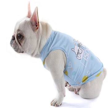 Vara Răcire Pet Haine În Aer Liber De Grăsime De Câine Vesta, Tricou Haine Pentru Câini Vesta Bulldog Francez De Îmbrăcăminte Pentru Câini De Răcire Costum Pug