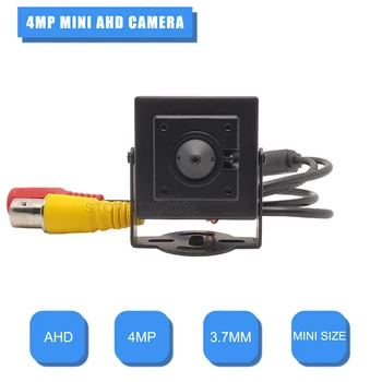 AHD MINI Camera HD 4MP Camera CCTV AHD/TVI/CVI/CVBS 4 în 1 de Securitate aparat de Fotografiat Lentilă Pinhole de Supraveghere de interior MINI Camera Video