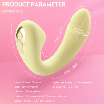 Punctul G și Clitorisul Supt Vibrator Vibrator pentru Femei Pizde Lins Jucărie de sex Feminin Masturbator Mașină de făcut Sex, Clitoris, Vagin Stimulator Bagheta