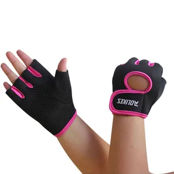 De înaltă calitate mănuși de ciclism unisex sport Trendy jumătate degetul mănuși de nailon permeabilitate bună mănuși de ciclism