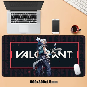 Mare Covorase Cauciuc Valorant Gaming Mousepad Tastatură Mare Mouse Pad Viteza Gamer Accesorii de Blocare Edge XL Otaku Birou Laptop Pad