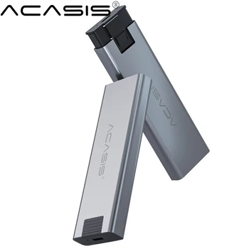 Acasis ssd m2 nvme Cabina pentru NVME PCIE unitati solid state SATA M/B Cheie Disc SSD SSD, Hard Disk-Cazuri M. 2 până la USB 3.1 de Tip C Cu Cablu