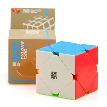 QiYi MoYu YuXin YJ Oblic Cub Magic Viteza de Filare Buna de Joc Profesionale pentru Adulți Copii Puzzle Educativ Cadou Cubo Magico