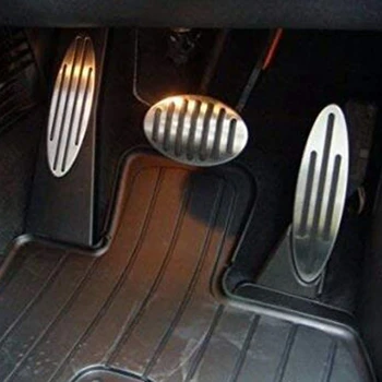 Aluminiu LA Suport pentru picioare Gaze de Frână Pedala de Ambreiaj Capac pentru BMW Mini Cooper S JCW R55 R56 R60 R61 F54 F55 F56 F60 Accesorii Auto