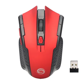 Avansate 2018 Nou Wireless Gaming Mouse sem fio2000 DPI 6Button Optic USB Soareci 2018 Joc fără fir mouse-ul tablete Pentru PC