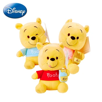 Original Disney 20/30cm Oală de Miere Winnie the Pooh Urs Împăiat Animale de Pluș Papusa Papusa Moale Ragdoll Copii Jucărie Cadou de Ziua de nastere