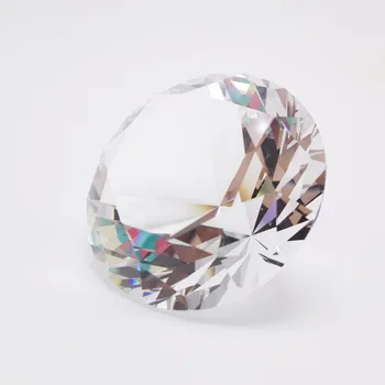 Fengshui Stil 2 Inch 50mm Natura Clar Cristal de Cuarț Piatră de Diamant Colorate Crystal Acasă Decorare Accesorii