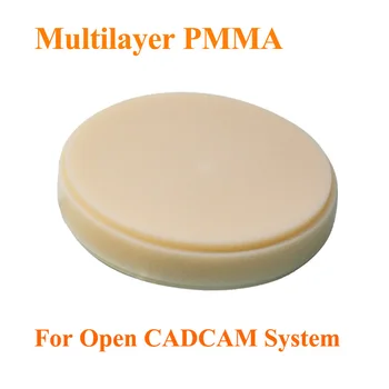3 Bucati Transport Gratuit 98x20 PMMA Multistrat Disc Dentare Acrilice PMMA CADCAM Blocuri