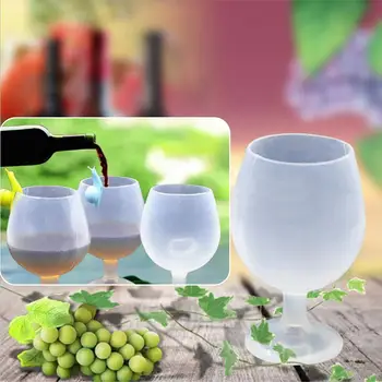 Portabil Silicon Cupa de Vin Pahar de Vin, Paharul de Vin #EW