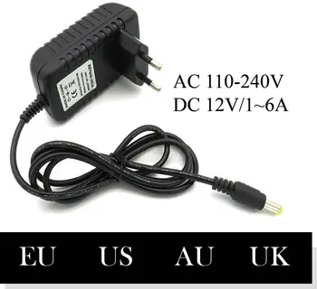 AC 110-240V 12V 1A 2A 3A 5A 6A 10A AC-DC Adaptor de Alimentare Universal Încărcător Adaptor de Lumina LED Strip Plug CCTV
