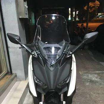 Modificat Motocicleta xmax 250 300 XMAX oglinda cu suport din fibra de carbon oglinda retrovizoare pentru yamaha xmax 300 xmax 250 2017 2018