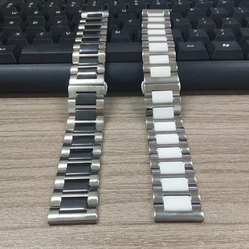 Pentru Huawei Watch GT 2 1 Bandă Ceramică din Oțel Inoxidabil Curea pentru Samsung Galaxy Watch 3 41mm/45mm/46mm/42mm/Activ/S3 Brățară