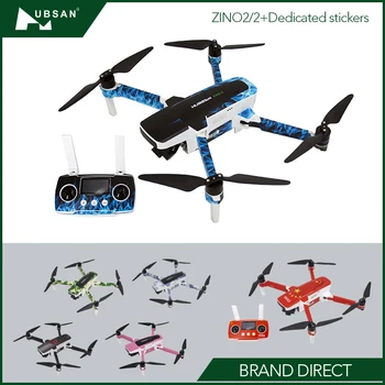 Dedicat Drone Autocolant Animație de Desene animate din Fibra de Carbon PVC de Film Plin Pentru Hubsan ZINO 2/ZINO 2 + PLUS RC Drone Quadcopter