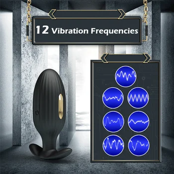 2020 Bluetooth APP Șoc Electric Clitoridian G Spot dop anal Vibrator Vibrator Vibrator Anal Anus Dilatator Jucarii Sexuale Pentru Cupluri