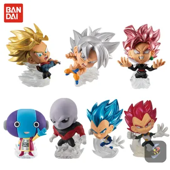 BANDAI Dragon Ball Super Super Saiyan Goku Jiren nici unul Negru Acțiune PVC Modelul de Colectare de Jucării Figura Anime Jucării Pentru Copii