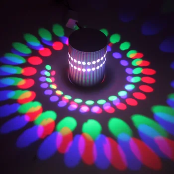 Creative LED-uri de Perete de Lumină Lampă de Perete Modernă de iluminat Luminos de Iluminat Tranșee 3W AC85-265V interior Decor de Perete RGB/W/WW