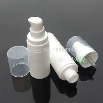 30ML Plastic Alb Pompa de Vid Sticla,Cosmetice Loțiune Esență Airless Sticla, Airless Ambalaje Sticla, 50 Buc/Lot