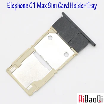 Nou, Original, Elephone C1 Max Cartelei Sim Original, Slot pentru Card Sim Tray Holder pentru Elephone C1 Max Telefon Inteligent