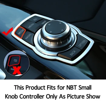Pentru iDrive Auto Multimedia Butonul Capacului Ornamental Buton Autocolant pentru BMW F10 F20 F30 Seria 3/5 X3 X4 Pentru NBT Controller Accesorii auto