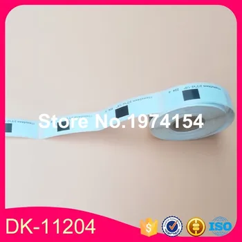 15 Refill Role Compatibile DK-11204 Eticheta 17mm*54mm 400buc Compatibil pentru Brother Imprimantă de Etichete Hârtie Albă DK11204 DK-1204