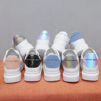 2020 Femei albe platforma adidasi coș femme pentru Femei nou respirabil usoare pantofi casual Moda sexy femei pantofi de mers pe jos
